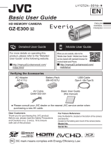 JVC GZE300BUS User manual