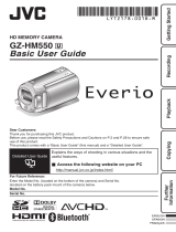 JVC GZ-HM550 User manual
