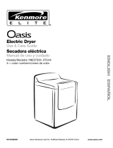 Kenmore 6703 - Elite Oasis 7.0 cu. Ft. Capacity Flat Back Electric Dryer User manual