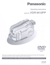 Panasonic VDR-M10PP User manual