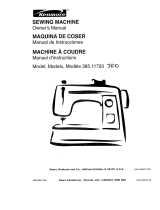 Sears Kenmore 385.11703 User manual