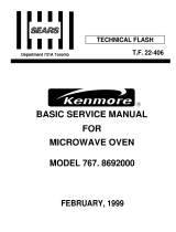 Kenmore 767.8692000 User manual