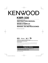Kenwood KMR-330 User manual