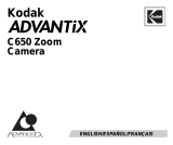 Kodak Advantix C650 User manual