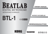 Korg BEATLAB User manual