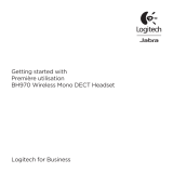 Logitech BH970 Wireless Mono DECT Headset User manual