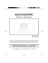 Magnasonic MCD306-2 User manual