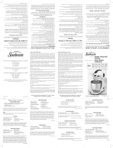 Sunbeam Mixmaster 2351 User manual