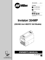 Miller Electric INVISION 354MP (230/460 460/575 VOLT) User manual