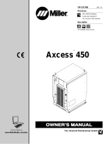 Miller Electric Axcess 450 User manual