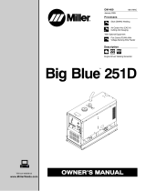 Miller Big Blue 251D User manual