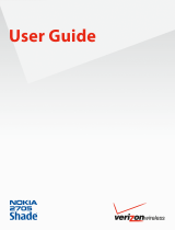 Microsoft Shade 2705 Verizon Wireless User manual