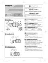 Olympus ZUIKO DIGITAL ED 14-35mm F2.0 mm SWD User manual