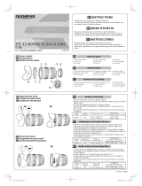 Olympus ZUIKO DIGITAL 12-60mm F2.8-4.0mm SWD User manual