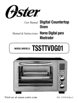 Oster Digital Countertop Oven User manual