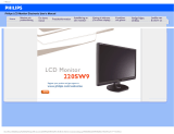 Philips 220SW9 User manual