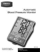 HoMedics BPA-200H Automatic Blood Pressure Monitor User manual