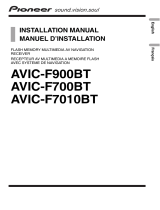 Pioneer AVIC-F7010BT User manual
