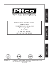 Pitco Frialator SGF User manual