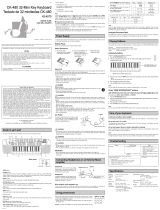 Radio Shack CK-480 User manual