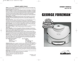 George Foreman GV5 User manual