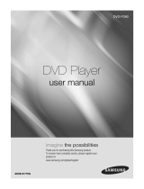 Samsung DVD-P390 User manual