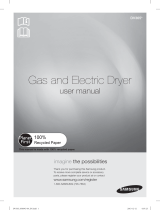 Samsung DV365GTBGSF/AC User manual