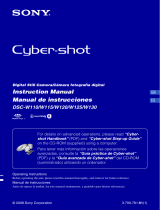 Sony Cyber Shot DSC-W110 User manual