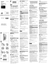 Sony ILCE5000L/B User manual