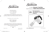 Sunbeam 2526 User manual