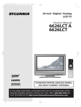 Sylvania 6626LCT A User manual