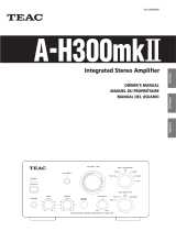 TEAC A-H300mkII User manual