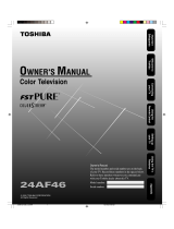 Toshiba 24AF46 User manual