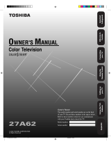 Toshiba 27A62 User manual