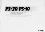 Yamaha PS-20 User manual