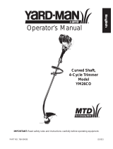 MTD YM26CO User manual