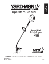 Yard-Man YM300 User manual
