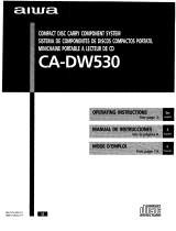 Aiwa CA-DW530 Operating instructions