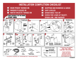 Hotpoint VBSR2080WWW Installation guide