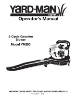 Yard-Man YM290 User manual