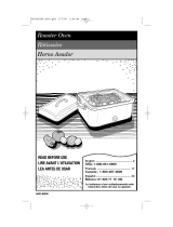 Hamilton Beach 32182 - Roaster Oven With Buffet Pans User manual
