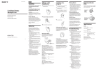 Sony MDR-IF230 User manual
