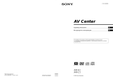 Sony XAV-C1 Operating instructions