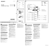 Sony CXS-G1016U Installation guide
