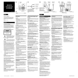 Sony SA-WD100 User manual