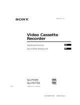 Sony SLV-P55EE User manual