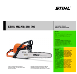 STIHL MS390 Owner's manual
