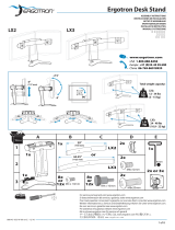 Ergotron Dual Display Lift Stand User manual