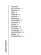 Philips HQ6695/16 User manual