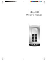 Philips SRU4040 Owner's manual